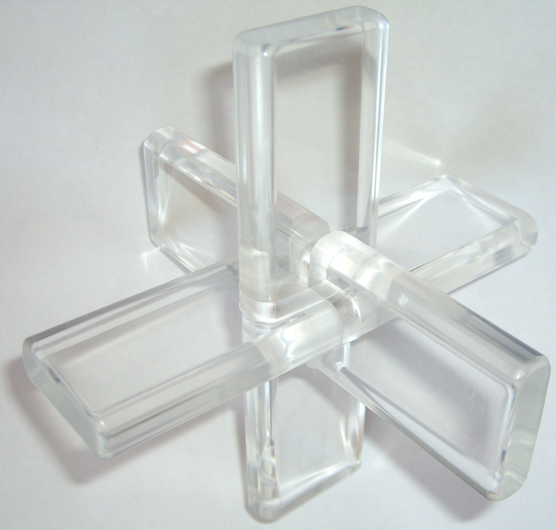 Plexiglas Knoten